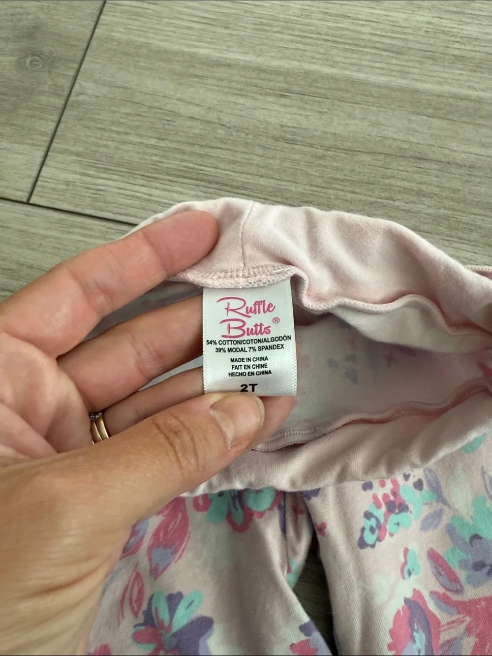 Rufflebutts soft pink